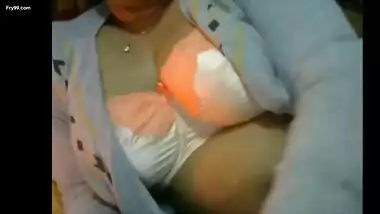 Indian Housewife On Webcam