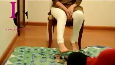 Indian feet worship