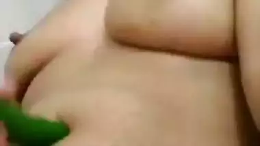 Desi village wife teases with her naked XXX body for the camera