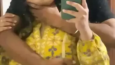 Beautiful tanker wife boob press and doggy viral sex