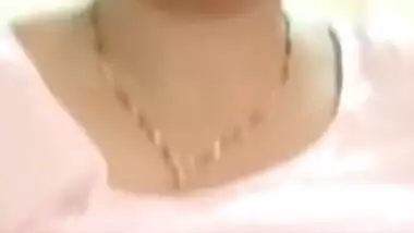 Desi diva flashes XXX titties to online client tipping her for striptease