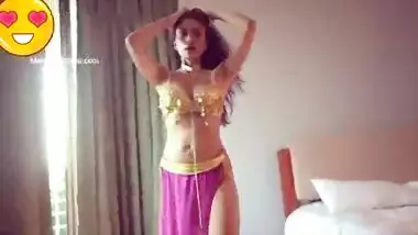 Indian naked model stripping and showing off assets