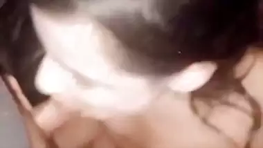 Social Media influencer’s blowjob MMS with her lover