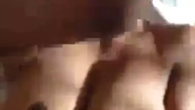 Cumming On Big Boobs Of NRI Bhabhi Manitha