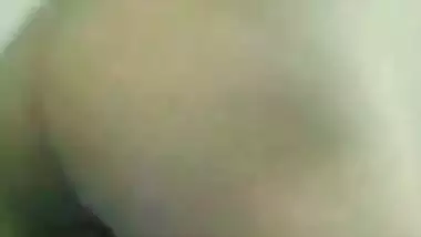 Pointed breasts show and pussy expose by cute girl