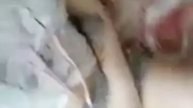 Sexy Indian Girl Fingering Selfie