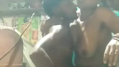 Village guy and his Bhabhi’s hard desi chudai