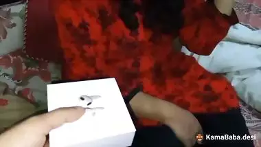 Guy records his desi porn with his slut stepmom