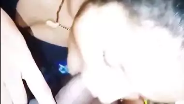 Tight bra boobs showing bhabhi sucking dick of devar