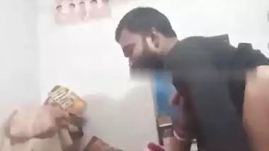 Devar bangs his Bhabhi on her birthday in a local sex video