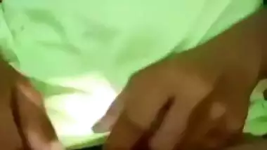 Outdoor sex MMS of an 18-year-old player fucking in a jungle