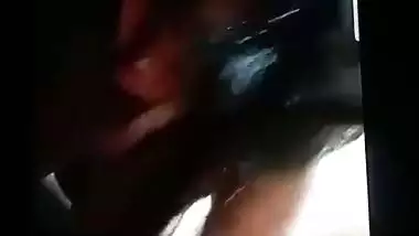 Housewife POV blowjob to husband with boobs show