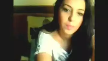 Sana Khan WebCam Show - Movies.