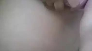 Desi pregnant girl selfie video