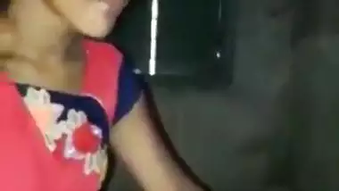 Village Maid Sucking Cock MMS