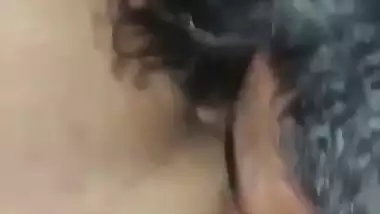 Stepson licks his stepmom’s pussy in Tamil sex video