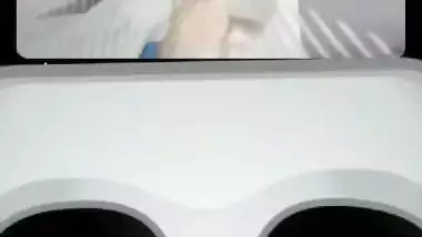 Tamil girlfriend sits naked for boyfriend to masturbate