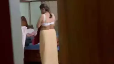 Mom wearing bra caught by horny son viral incest