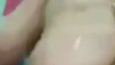 Sexy Bhabhi Shows Her Boobs On Vc Part 1