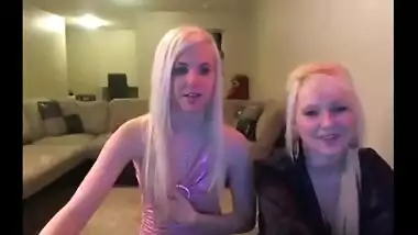 2 Hotties Tease Naked On Cam