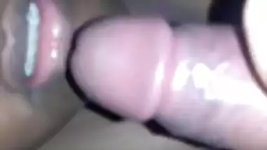Chubby Tamil wife sucking big dick