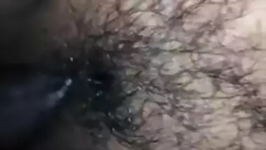 Bhabhi is proud of XXX bush so she shows it off with Desi dick inside