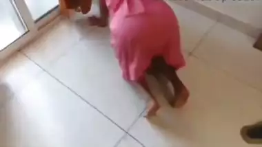 South Indian tutor fucks lusty student in the doggy style