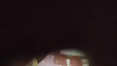 Mom bathing caught through hole by horny son