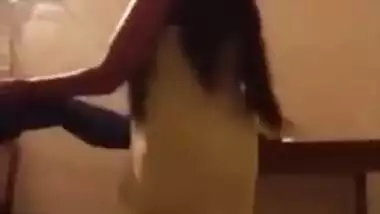 Booby hawt exposed hotty with her bf MMS clip