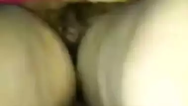 Village Desi girl has hairy XXX pussy bonked with fingers and dick