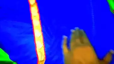 Blue Sarre Village Aunty