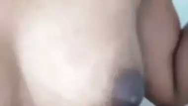 Tamil girlfriend naked video call showing dark nipples