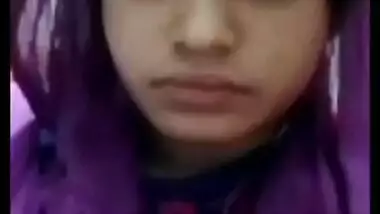 Beautiful Cute Girl Showing