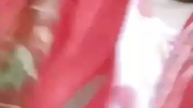 Cute Bangla girlfriend video call boobs show to lover