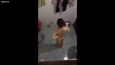 Nepali college girl hiddencam shower 1