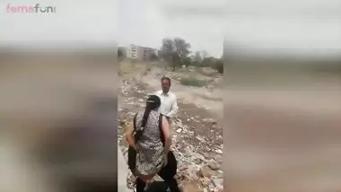 Sexy slutty wife cheats on husband at construction site and gets caught