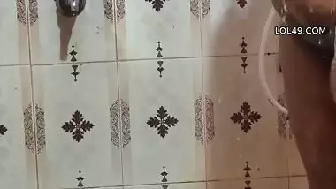 BBW naked bath and standing fucking in bathroom
