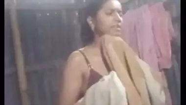 Desi village wife sexy boobs