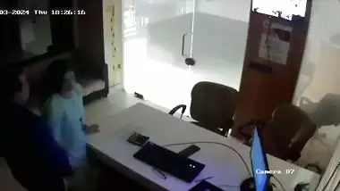 Indian office sex of boss and employee fucking in the cabin