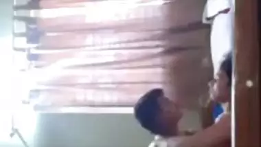 Young lovers homemade sex in missionary style