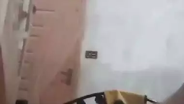 Skinny guy records his hardcore desi porn with his stepmom