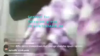 Cute Telugu bhabhi shows big boobs and hot pussy